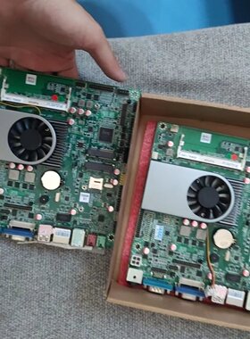 迷你工控主板i3-4005U/i5-4代DC12V/双EDP/JXD-I3T-4C2E/LPT扩展