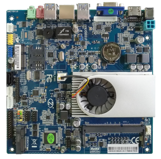 ZA-3700AC1/N3700奔腾四核msata