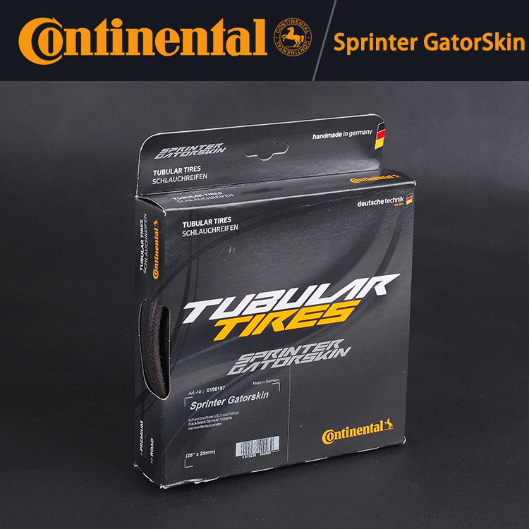 盒装德国CONTINENTAL马牌鳄鱼皮GATORSKIN公路车管胎22mm 25mm