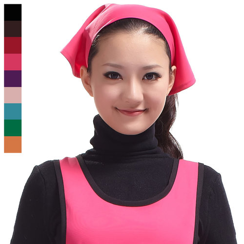 韩版家居工作服女款多色头巾