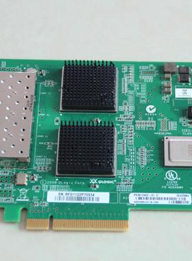 原装QLOGIC QLE2564 8GB FC光纤卡 4口 HBA卡 PX4810402-01