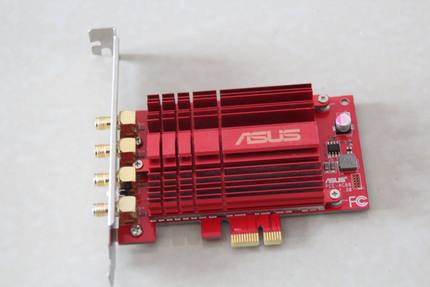 华硕 PCE-AC88 台式机无线网卡4天线PCIE-EAC3100无线网卡
