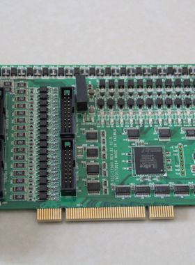 台湾研华PCI-1730U采集卡32路隔离数字量输入输出卡IO卡