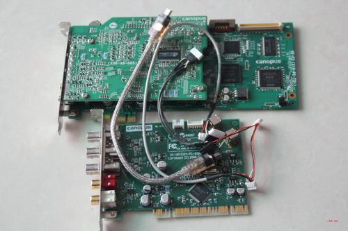 Canopus EDIUS NX HD扩展件 HDV子卡 PCI-E 高清非编卡 WIN7 64位