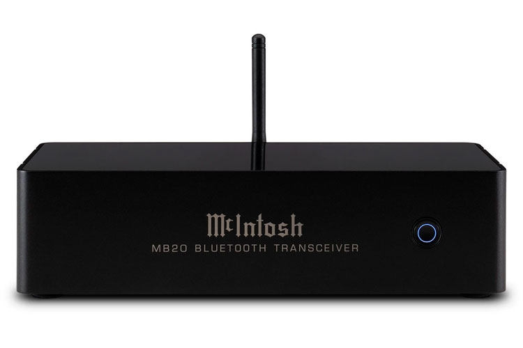 美国 mcintosh 麦景图 mb20 5.0高清音频 aptx-hd 蓝牙接收器