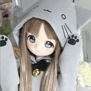 bjd娃娃bjd四分bjd正版娃娃bjd二次元熊妹bjd素体bjd人偶sd娃娃