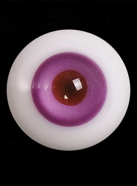 BJD/SD娃娃眼珠 精品玻璃眼珠1012141618mm虹膜眼睛 紫色异瞳系列