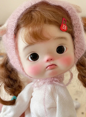 bjd正版娃娃bjd小6分大头娃娃点妹少点鱼小布娃娃bjd裸娃化妆新款
