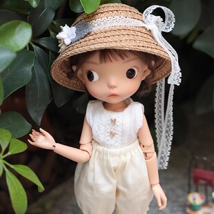 bjd娃娃正版6分肉肉全套女娃六分bjd素体sd娃娃bjd人偶娃娃带妆