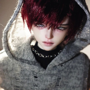 bjd4分娃娃bjd四分bjd正版娃娃4分戾雪帅气男娃bjd素体bjd人偶新