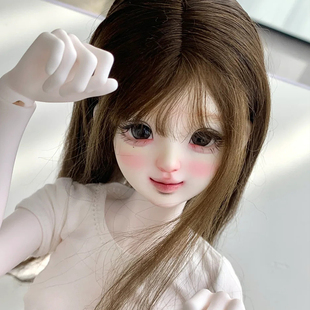 bjd娃娃bjd四分bjd正版娃娃4分女娃黛儿bjd素体bjd人偶sd娃娃礼物