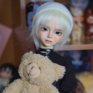 SD娃娃 bjd  新品 弗朗西斯 1/4帅气男娃男孩四分体 化妆 带假发