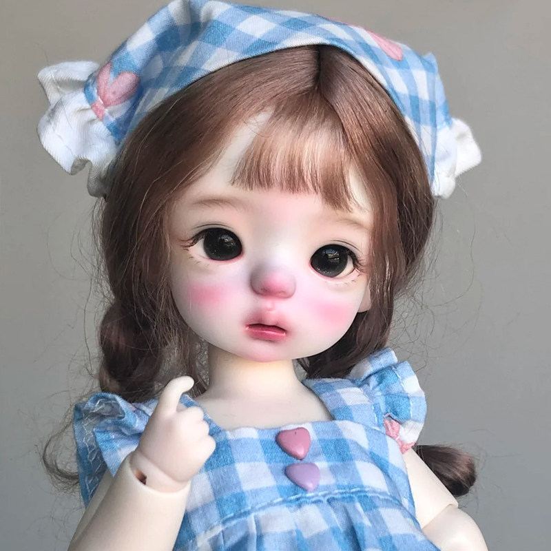 bjd娃娃bjd6分呆soo精致可爱萌娃女孩高级关节可动玩偶公主全套