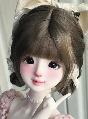 bjd娃娃bjd四分bjd正版娃娃4分女娃黛儿bjd素体bjd人偶sd娃娃礼物