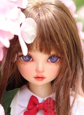 bjd娃娃sd1/4分女娃少女清新风fl RIN套装树脂关节可动玩偶礼物