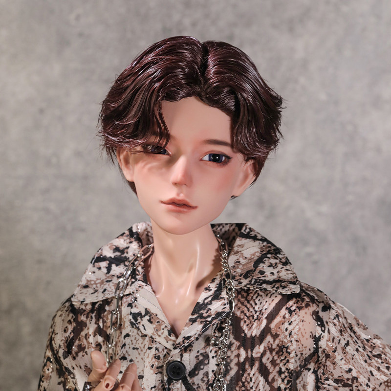 bjd娃娃正版3分男娃星泽黑曜石帅气全套百搭三分bjd素体sd娃人偶