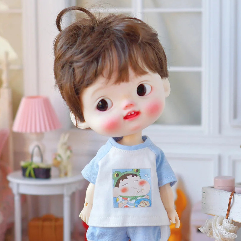 bjd娃娃小六分bjd正版娃娃8分大头点妹全套bjd素体sd娃bjd人偶娃