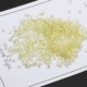 100 лимонных желтых 2 -миллиметровых бусинок очень маленькие