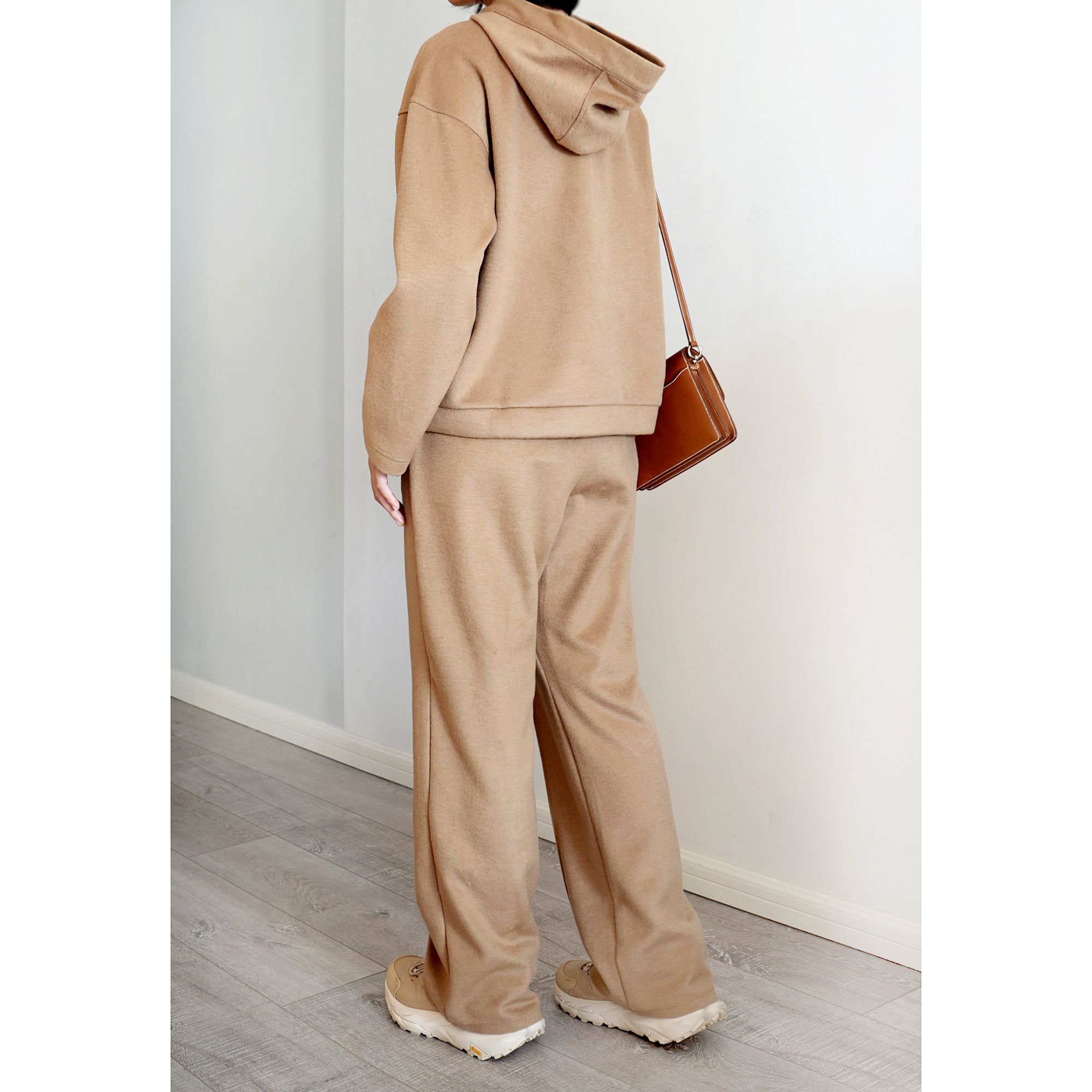 新型面料羊毛混纺卫衣卫裤