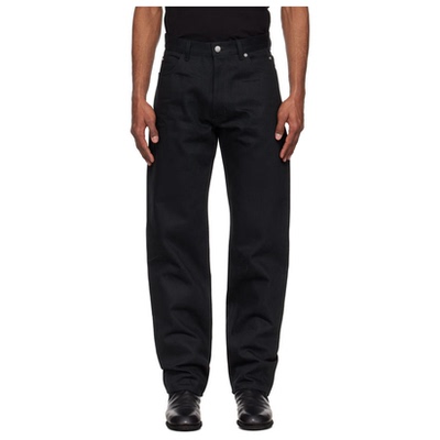 TAKAHIROMIYASHITA THESOLOIST. 黑色 Loose Fit 牛仔裤男登山