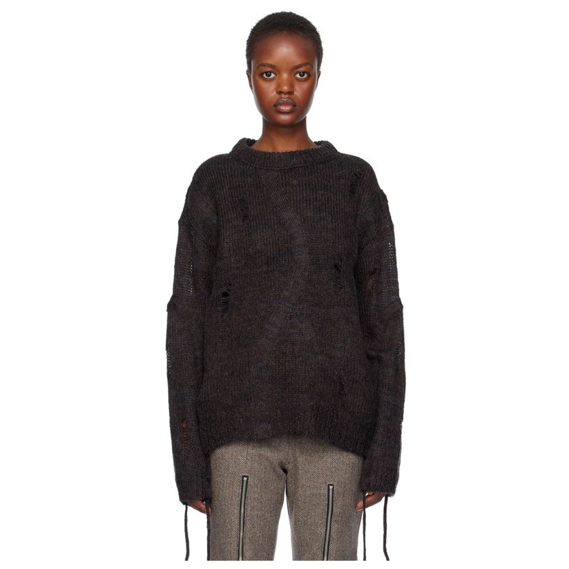 andersson bell 棕色 colbine 毛衣女