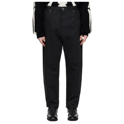 TAKAHIROMIYASHITA THESOLOIST. 黑色 Super Loose Fit 牛仔裤
