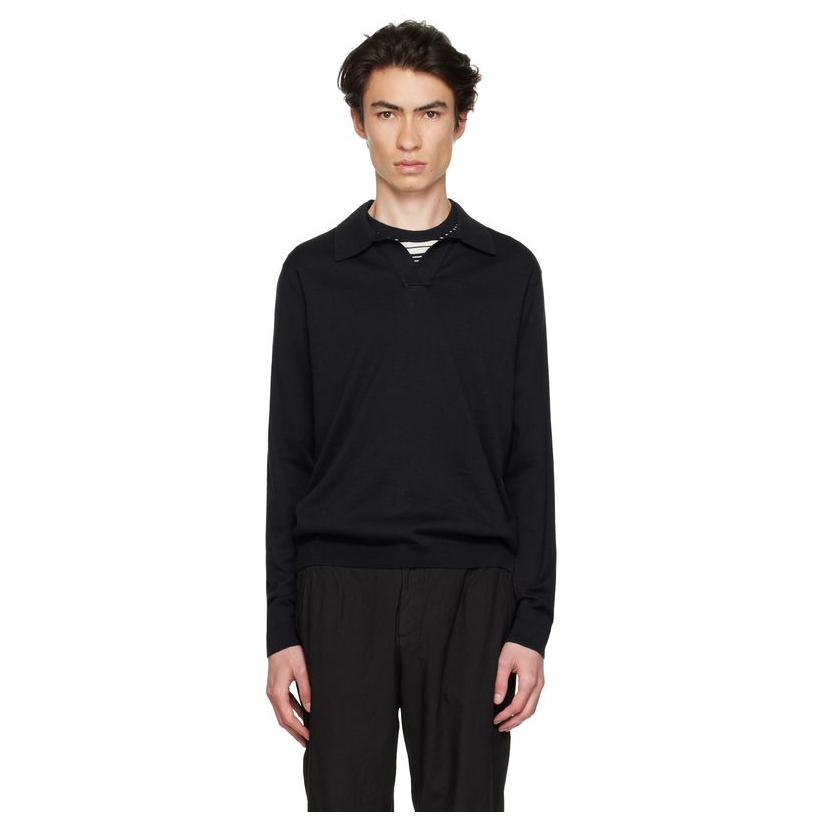 norse projects 海军蓝 leif polo 衫男