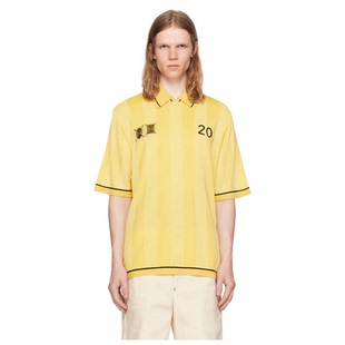 男透气新 Liga 黄色 Croisiere Jacquemus Polo The 系列 衫