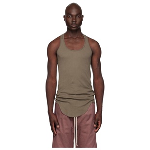 Rick Owens Drkshdw 灰褐色背心男