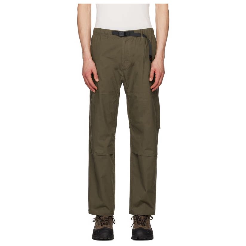 gramicci 小野人 绿色 hiking 长裤女 男