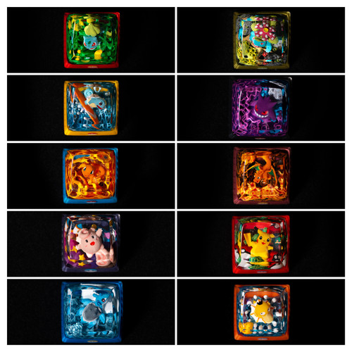 宝可梦键盘键帽YS手工DIY