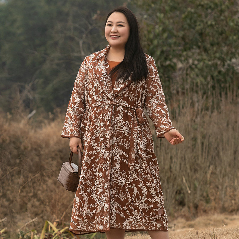 美丽客栈胖mm重工刺绣开衫外套薄款2025大码女装洋气时髦显瘦上衣