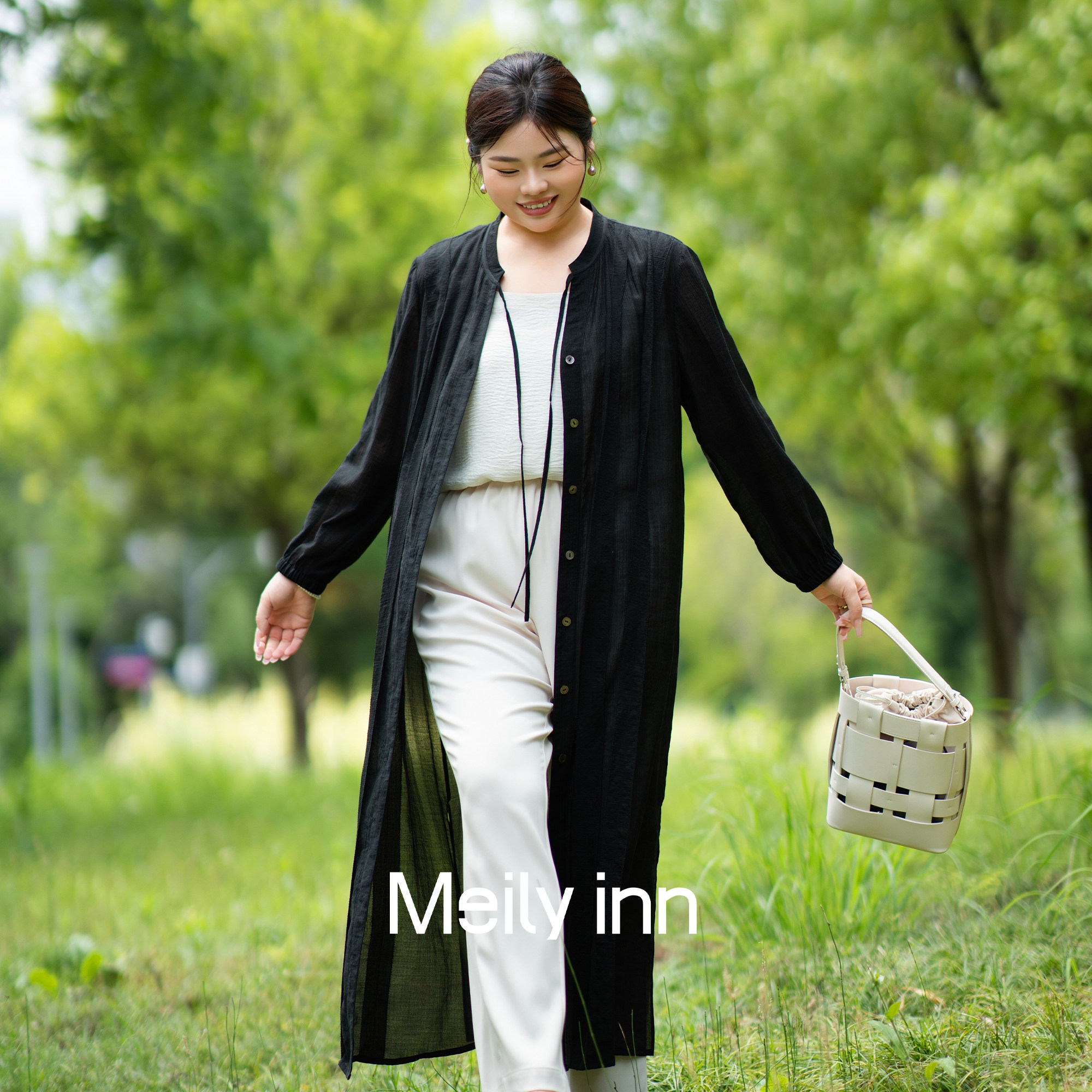 美丽客栈原创高端大码女装开襟衬衫新中式上衣外套开衫外搭薄款