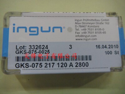 厂家直销 英钢INGUN探针GKS-075 217 120A2800 钻石头