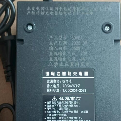 电动车锂电池充电器48V2A69.35V86V5A8A10A铁锂三元锂快充通用
