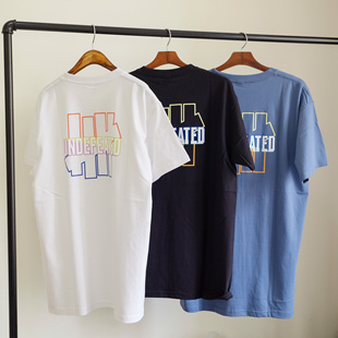 五条杠T恤大标UND潮流嘻哈街头短袖 现货 款 经典 美国Undefeated