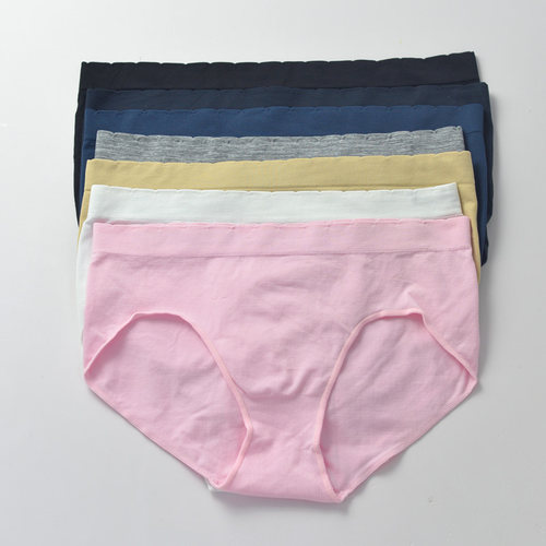 超大弹力！舒适不勒薄款女士无缝三角内裤seamless underwear
