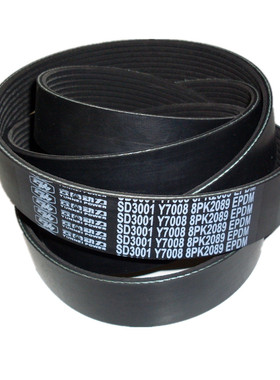 云内YNF40E2发动机皮带SD3001 Y7008 8PK2089 X1970078 6PK1200