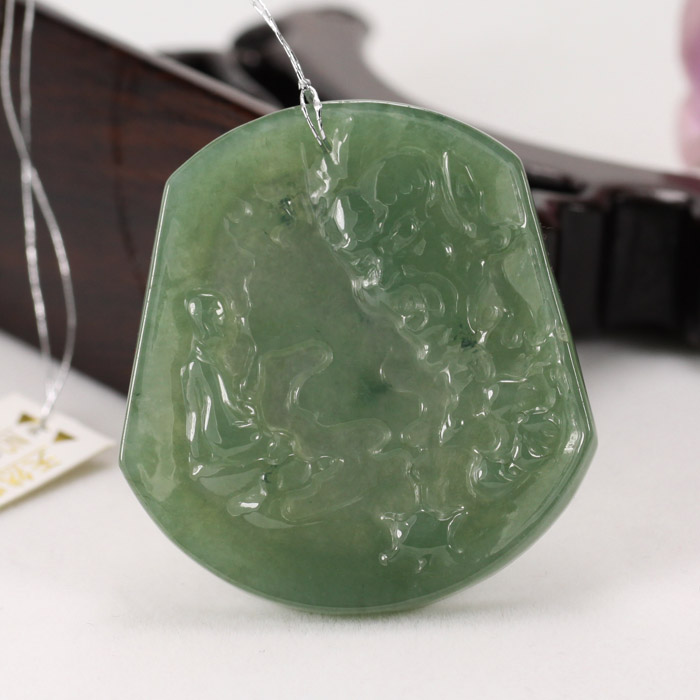 a货一念之间玉佩天然翡翠包邮