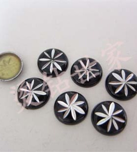 黑色批花古铜片/国A柳丁/手机美容/古铜片/DIY服饰 烫珠 烫片