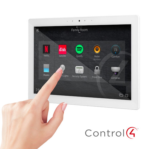 Control4别墅智能家居可视对讲屏