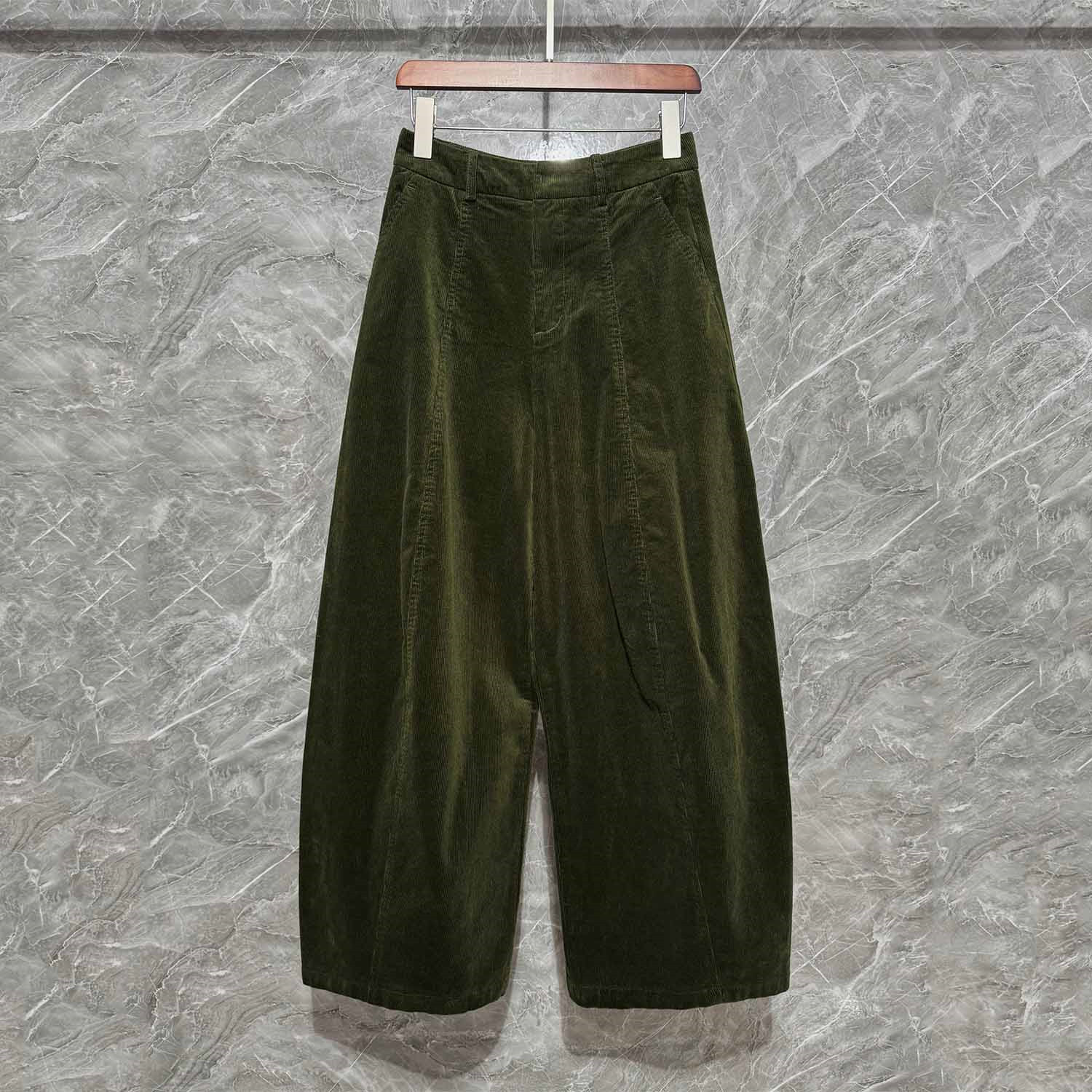 高腰灯芯绒阔腿裤女2025秋冬显瘦加长拖地裤香蕉裤弧形镰刀裤,女装/女士精品,休闲裤,淘宝优惠券,粉丝福利购,淘宝优惠卷