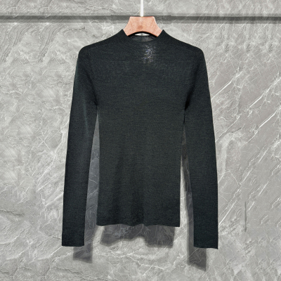 可机洗100羊毛衫女针织打底毛衣