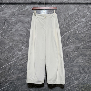 阔腿裤 九分弯刀裤 高腰垂感显瘦高级感休闲香蕉裤 新款 子女 2026春季