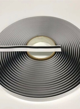 厂家直销8mm圆柱不老胶条 不干胶泥条 黑色不老胶 防水丁基胶条