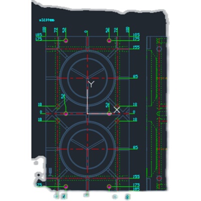 模具设计自动标注尺寸插件，cad批量坐标标注插件，cad自动标注
