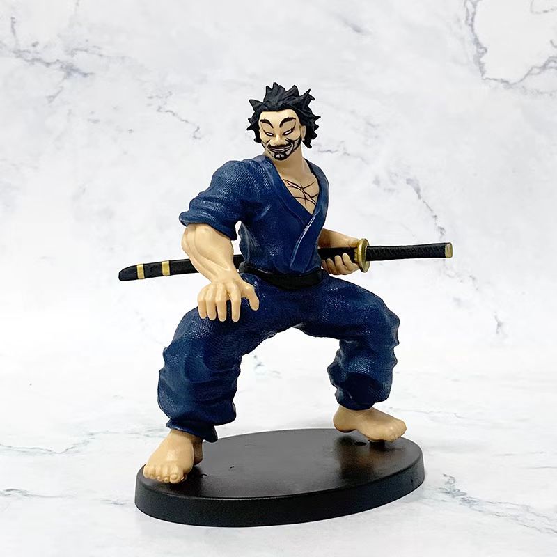 范马ck刃牙宫本武藏手办模型二次元动漫桌面车载摆件玩具礼物