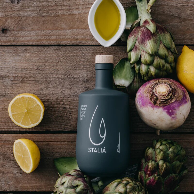 希腊Stalia bio特级初榨橄榄油 单源高酚低酸地中海早收冷榨500ml