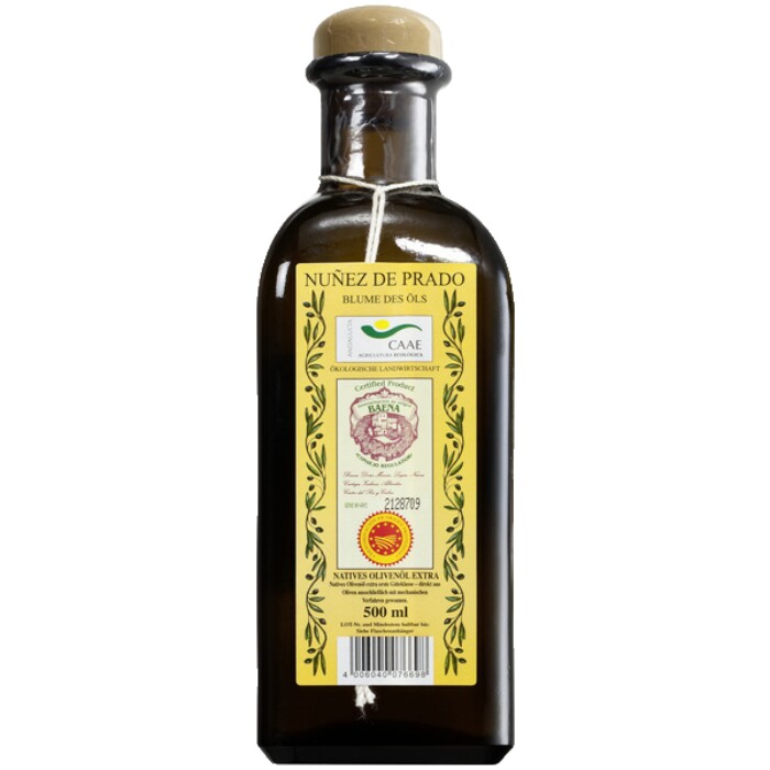 德国进口食用油Rapunzel特级初榨橄榄油传统石磨研磨 油之花500ml