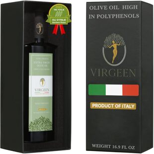 意大利Virgeen特级初榨橄榄油生饮100%未精炼冷榨金奖高多酚500ml